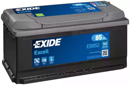 Стартерная аккумуляторная батарея EXIDE EB852